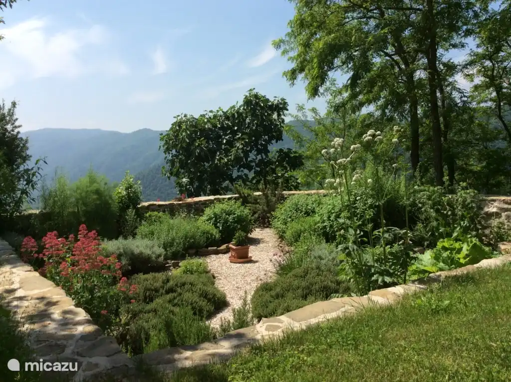 Ausblick von der Terrasse Wohnung Magnolia.