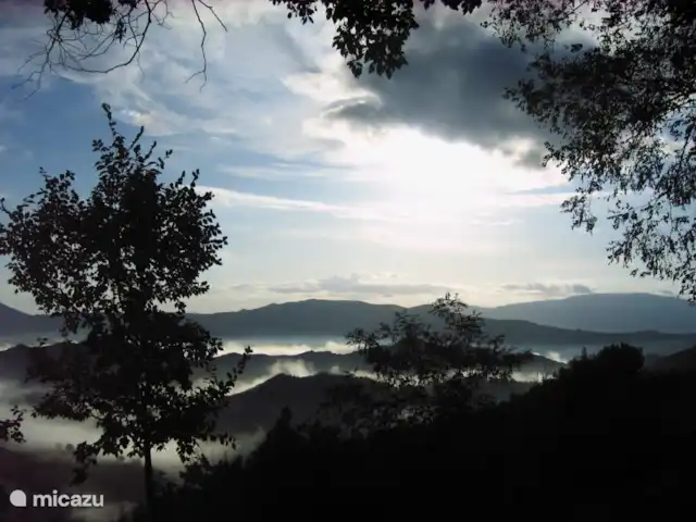 Location de Vacances Italie, Émilie-Romagne, Sarsina, appartement - Magnolia de Cabraldi Cabraldi : vue en automne : le temps des truffes !
