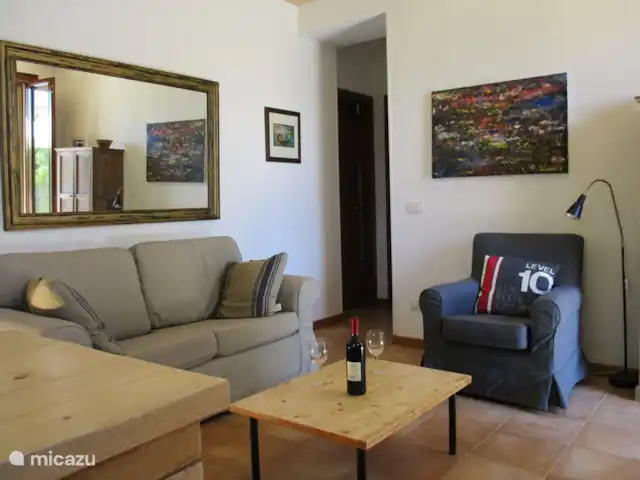 Location de Vacances Italie, Émilie-Romagne, Sarsina, appartement - Magnolia de Cabraldi Salon appartement Magnolia