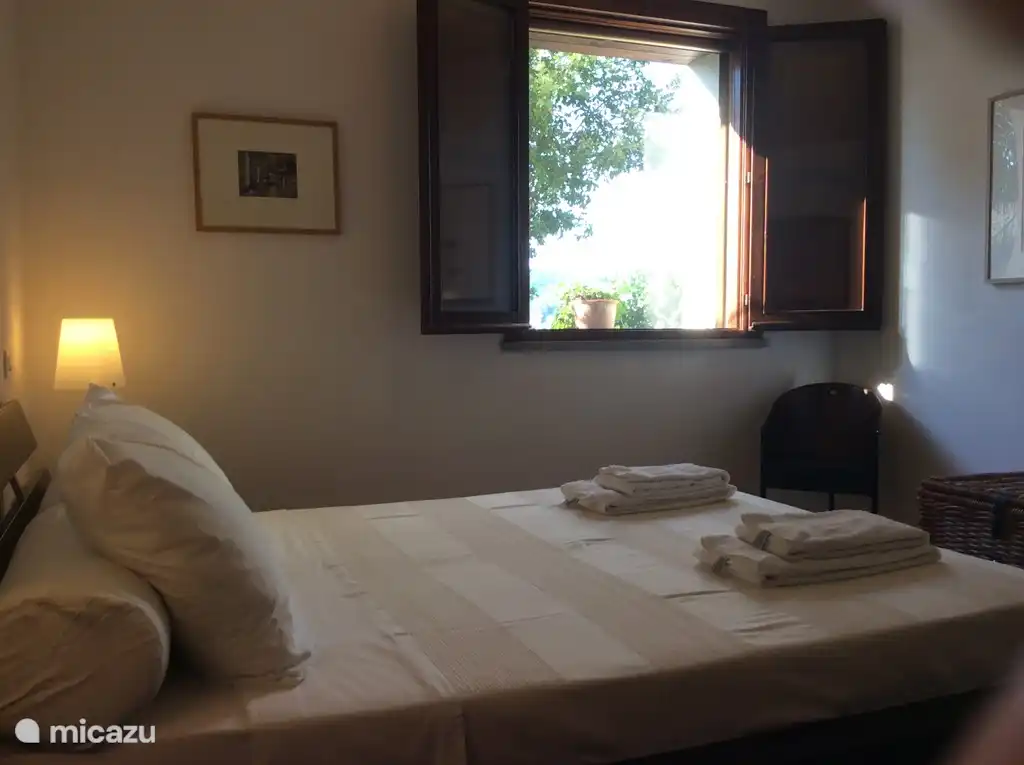 Schlafzimmer Ferienwohnung Magnolia