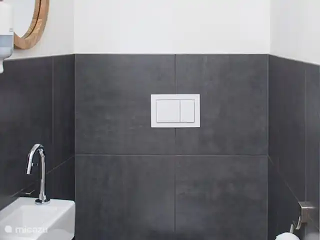 Wellness Lodge Ruigenhoek, Noordwijk | Pays-Bas, Hollande méridionale, Noordwijk - maison de vacances Les toilettes.