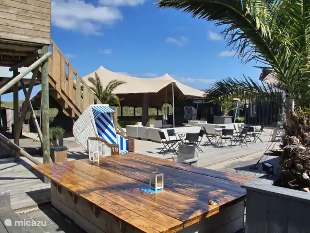 Wellness Lodge Ruigenhoek, Noordwijk | Pays-Bas, Hollande méridionale, Noordwijk - maison de vacances Club de plage Nederzandt à la plage de Langevelderslag, Noordwijk. 5 minutes en voiture. Grand parking disponible.