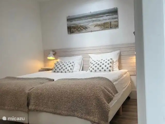 Wellness Lodge Ruigenhoek, Noordwijk | Pays-Bas, Hollande méridionale, Noordwijk - maison de vacances Chambre pour 2 personnes.