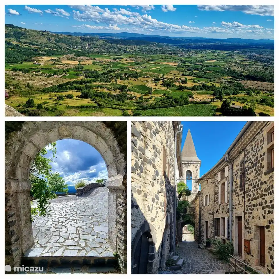 Malerische Dörfer in wunderschöner Natur in der Nähe