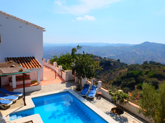 Vakantiehuis Spanje, Andalusië, Benamargosa - villa Villa Pampa + heerlijk prive Zwembad