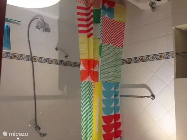 Badkamer begane grond met tevens een toilet en bidet.