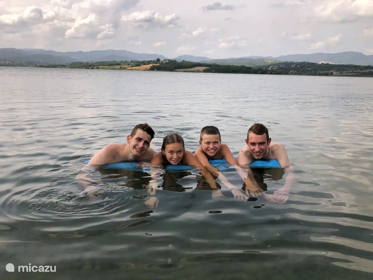 Herrliches Badegewässer im Lago Bilancino