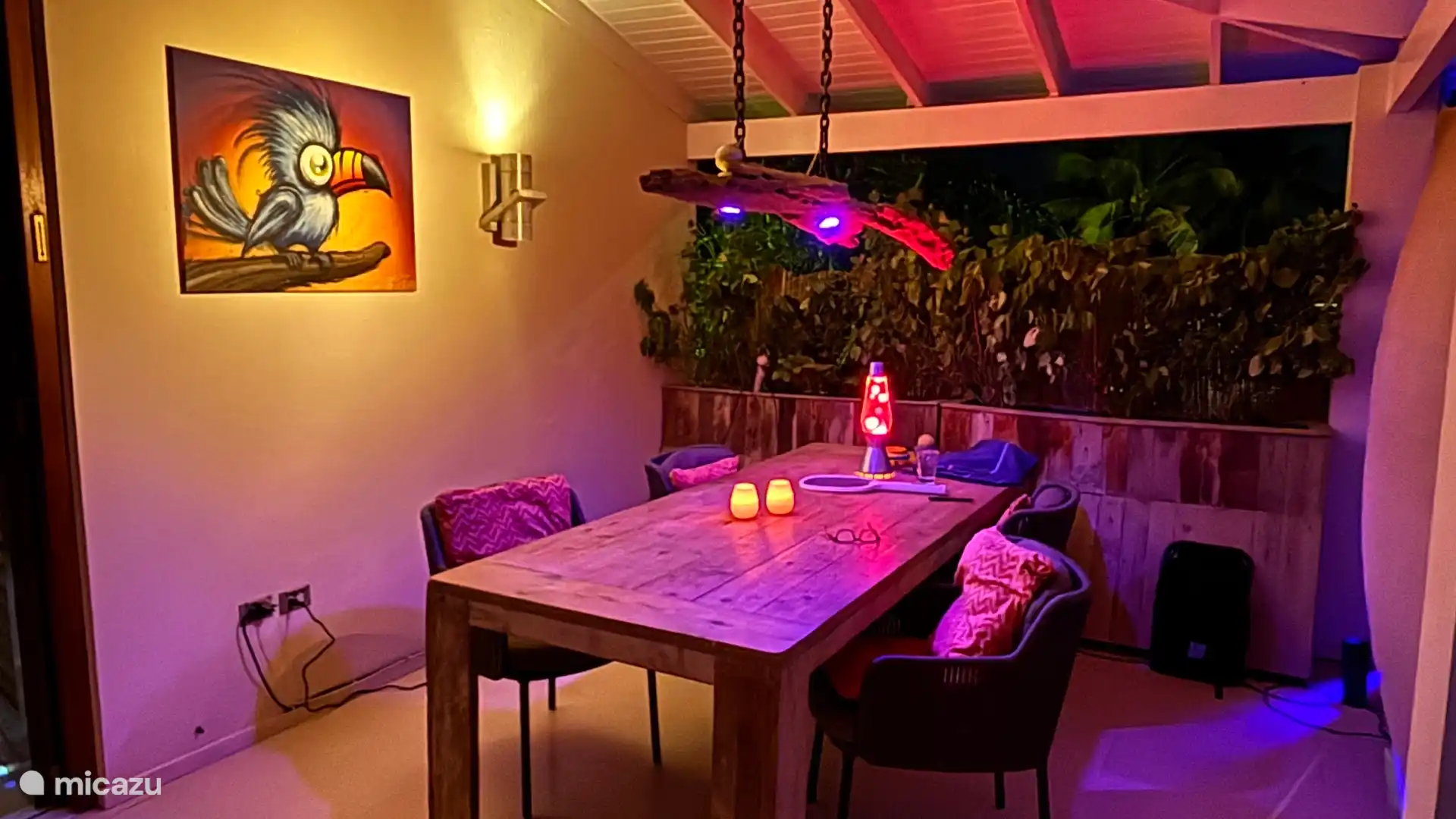 Eettafel Magic lichtstand