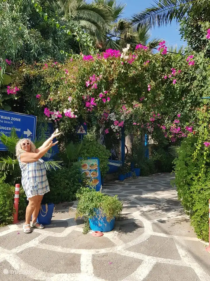 Ingang Palm Bay, mijn favo.