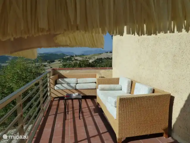 Location de Vacances Italie, Marche, San Vito sul Cesano, villa - Marches Villa.San.Vitale Sopra 4 p Balcon vue SOPRA San Vito