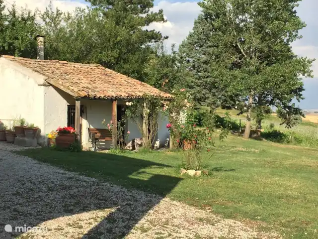 Location de Vacances Italie, Marche, San Vito sul Cesano, villa - Marches Villa.San.Vitale Sopra 4 p vue de Sotto