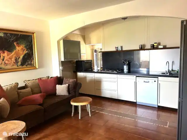 Location de Vacances Italie, Marche, San Vito sul Cesano, villa - Marches Villa.San.Vitale Sopra 4 p Cuisine SOPRA San Vito avec toutes les commodités