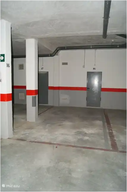 It is possible to park your car in our closed parking lot.