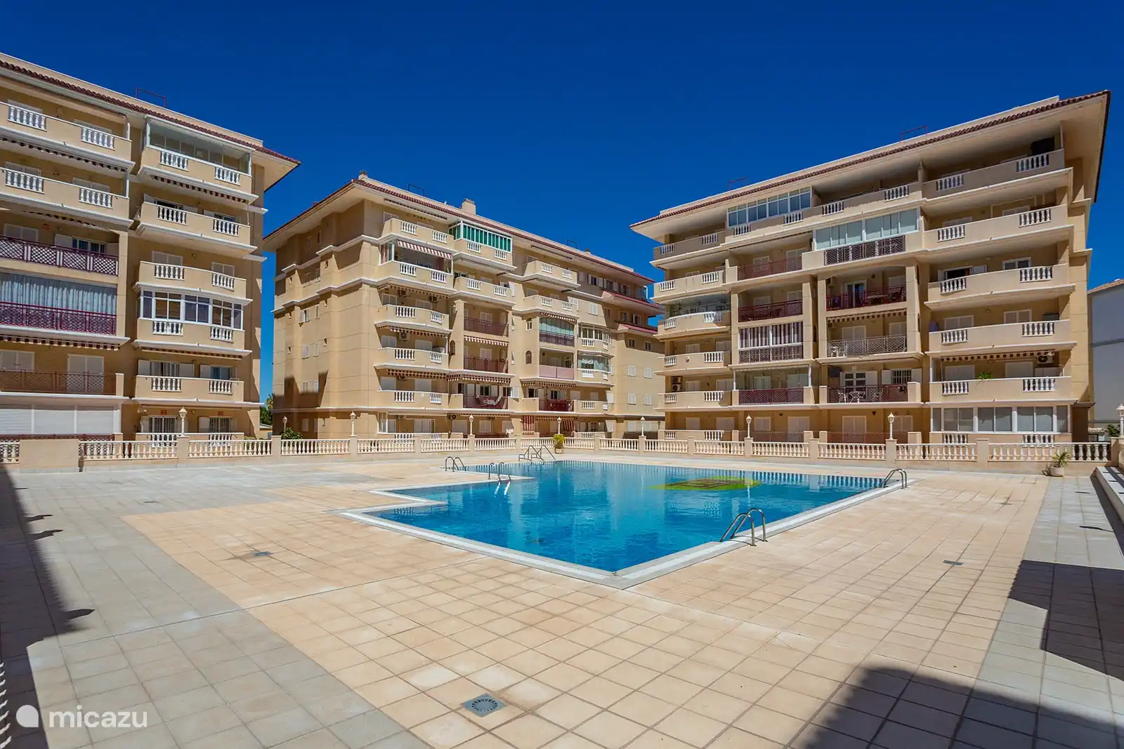 The swimming pool is open from June to September.