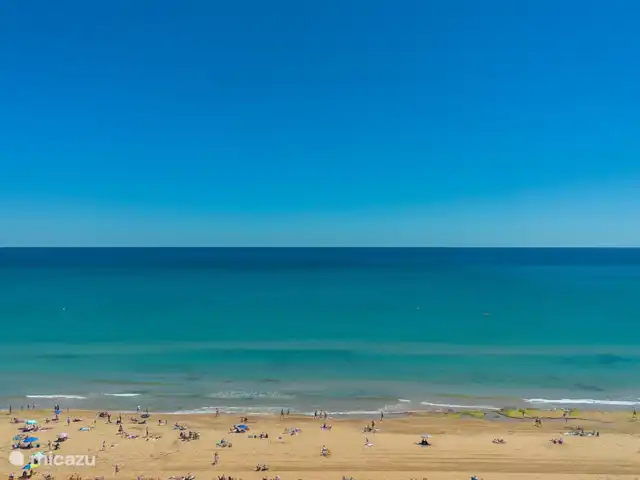 La Mata Viñamar 7 vista frontal al mar en España, Costa Blanca, La Mata - apartamento La playa de La Mata.