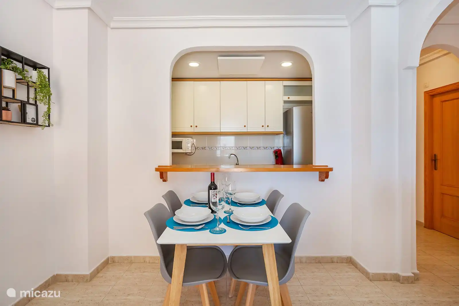 An extremely functional apartment.