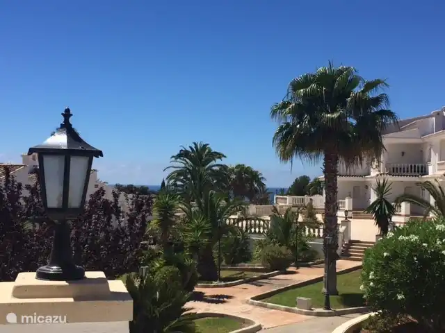 La vue depuis la terrasse.