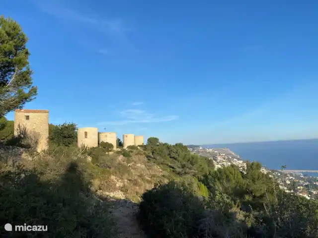 Casa Luz | Espagne, Costa Blanca, Moraira - appartement Itinéraire pédestre vers Los molinos au-dessus de Javea.