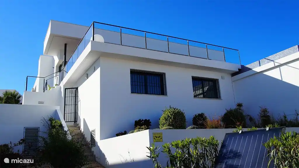 Rückseite der Villa