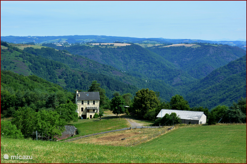 Ferienwohnung Frankreich, Aveyron, Grand-Vabre Bauernhof Gite de la Roque