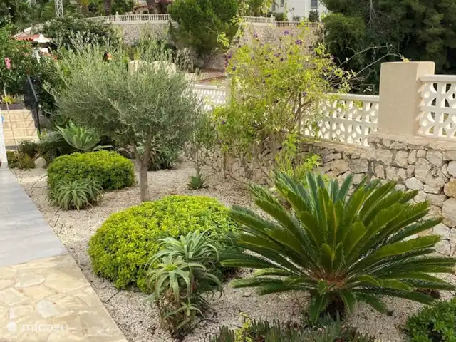 Villa Emma, Benitatchell, Moraira | Espagne, Costa Blanca, Benitachell - villa Le jardin de devant.