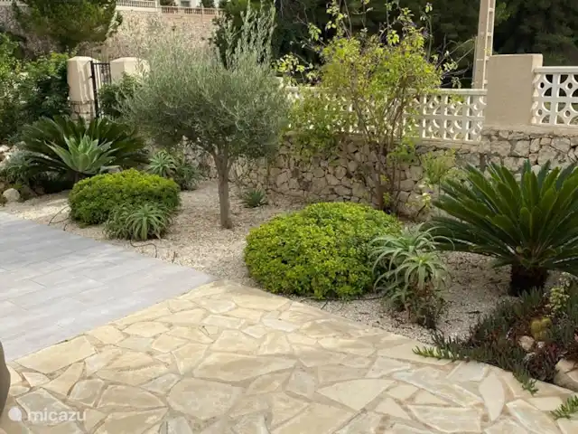 Villa Emma, Benitatchell, Moraira | Espagne, Costa Blanca, Benitachell - villa Le jardin de devant.