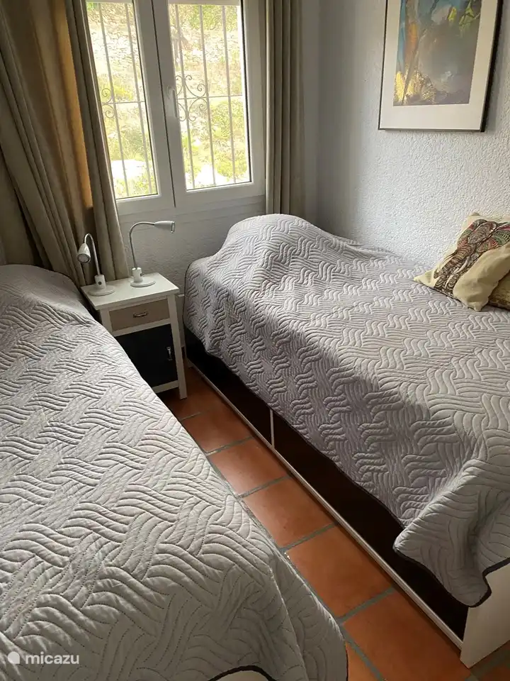 Nogmaals de slaapkamer boven.