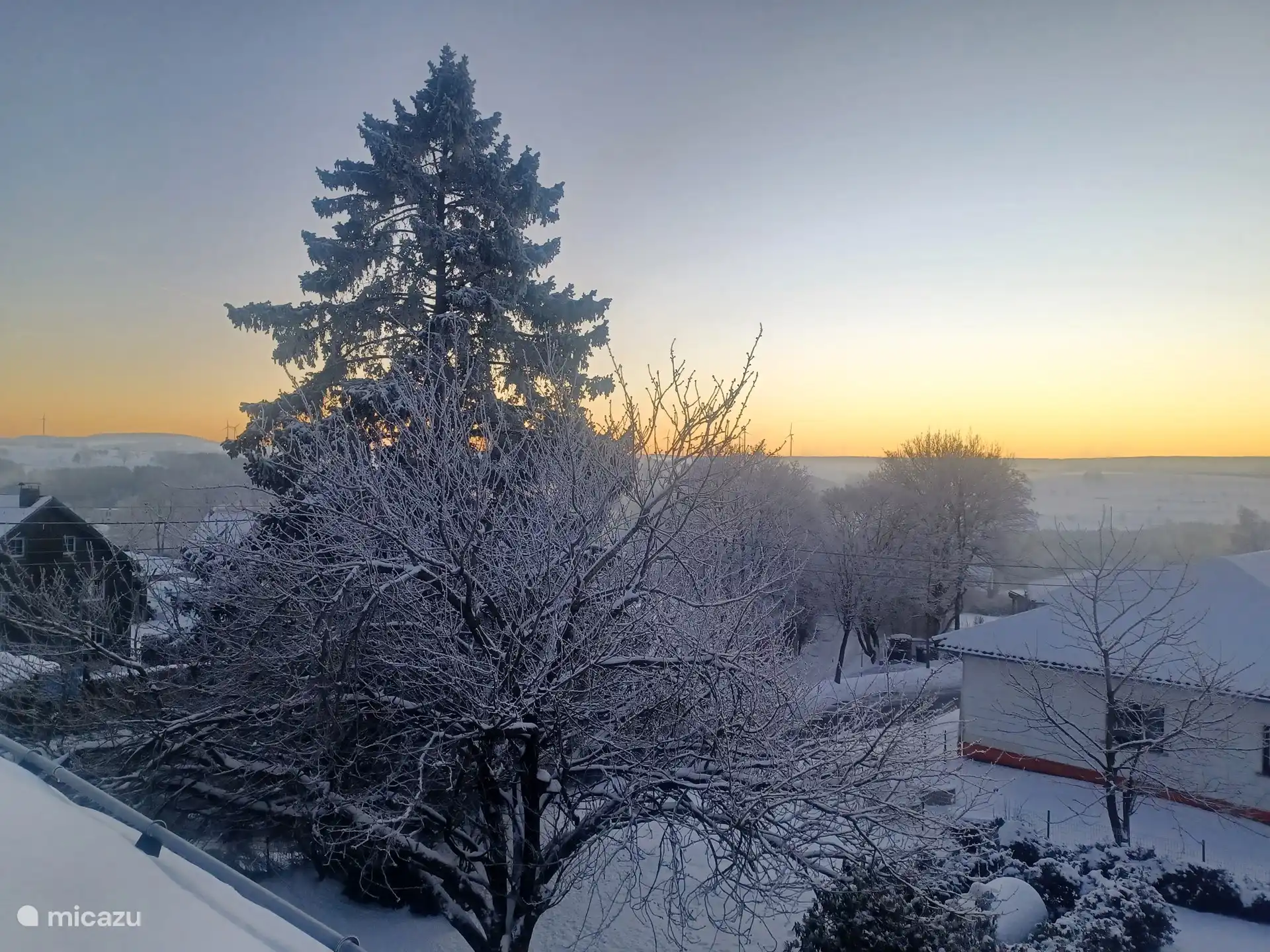Blick aus dem Schlafzimmer