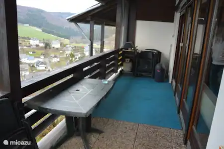 Vakantiehuis Duitsland, Sauerland, Schwalefeld - Willingen appartement Vakantiehuisje Willingen Balkon