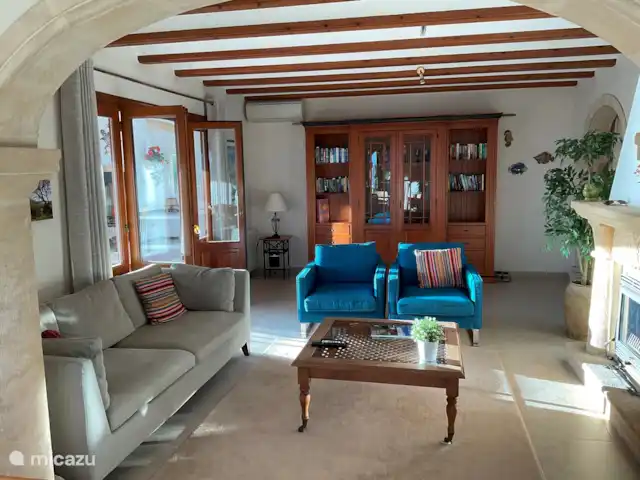 Acogedora villa con vistas al mar en España, Costa Blanca, Jávea - villa Sala de estar
