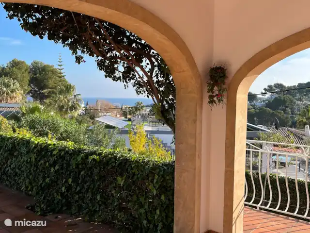 Acogedora villa con vistas al mar en España, Costa Blanca, Jávea - villa Vista desde el comedor