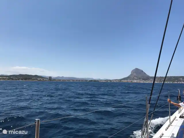 Acogedora villa con vistas al mar en España, Costa Blanca, Jávea - villa Un viaje en barco en el mar