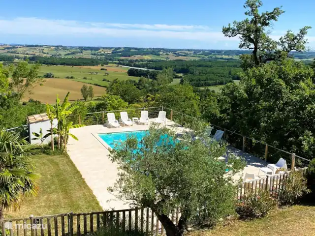Castelneuve | France, Lot-et-Garonne, Castelnau Montratier - villa Vue sur la vallée