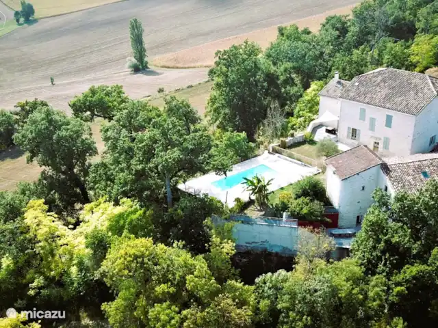 Castelneuve | France, Lot-et-Garonne, Castelnau Montratier - villa Une photo d’en haut