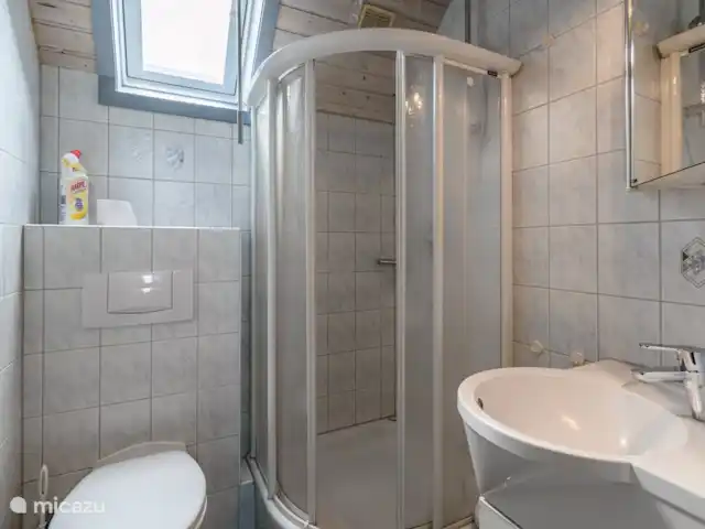 Hansel et Gretel | Allemagne, Hesse, Kirchheim - maison de vacances Salle de bain avec toilettes.