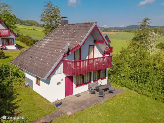 Hansel et Gretel | Allemagne, Hesse, Kirchheim - maison de vacances Terrasse conviviale.