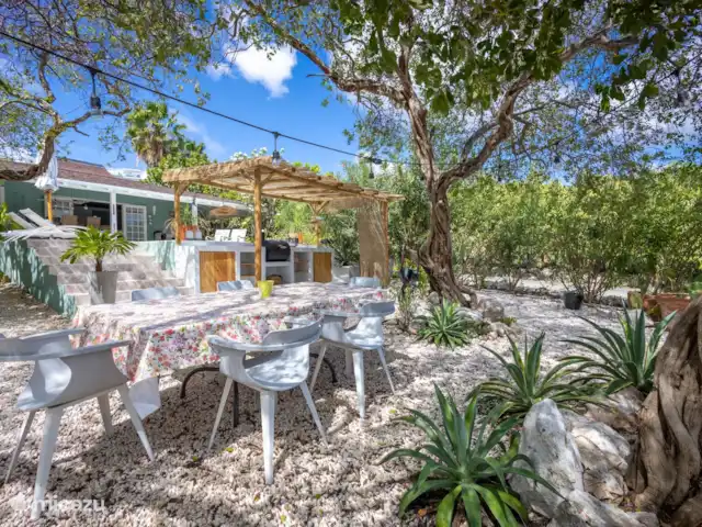 Location de Vacances Curaçao, Curaçao-Centre, Piscadera, bungalow - Piscadera Bay Resort Vue d’ensemble du jardin