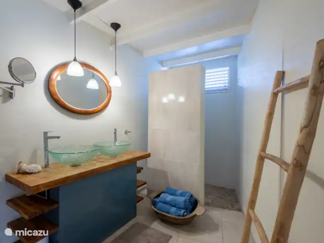 Location de Vacances Curaçao, Curaçao-Centre, Piscadera, bungalow - Piscadera Bay Resort salle de Bains