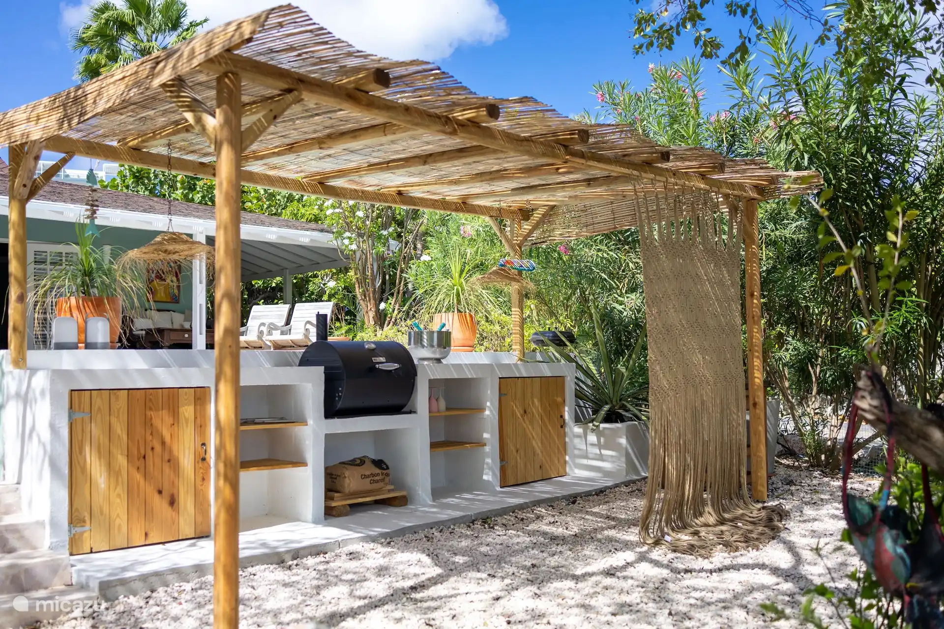 View from the garden