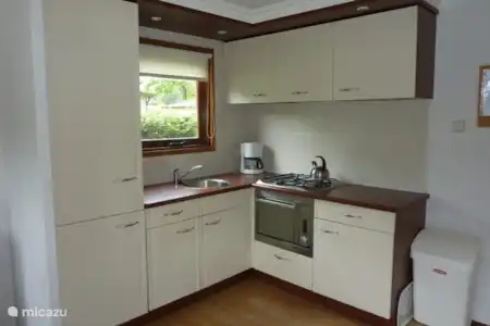 Vakantiehuis Nederland, Gelderland, Kootwijk chalet Landgoed Kerkendel Keuken