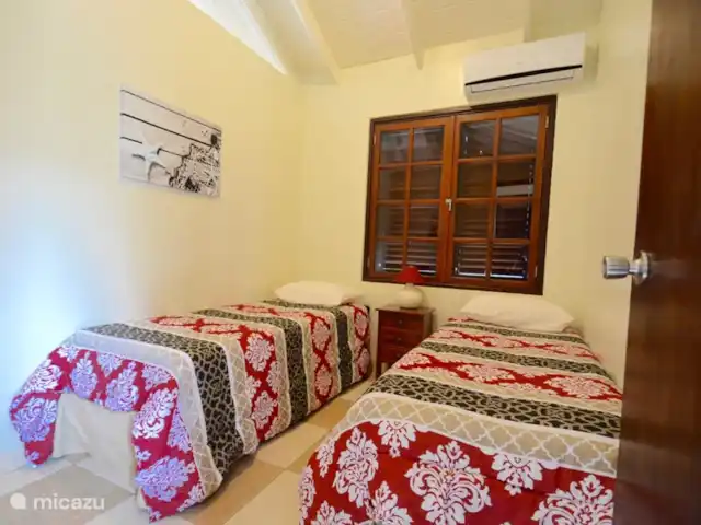 Villa directamente en la playa de Blue Bay en Curazao, Curazao Centro, Blue Bay - villa Dormitorio 3 con aire acondicionado inverter!