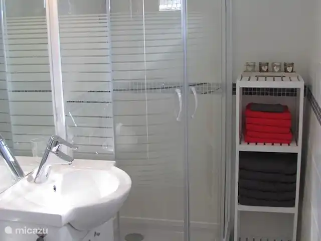 Petit Borée | France, Vendée, La Réorthe - maison de vacances Douche et lavabo