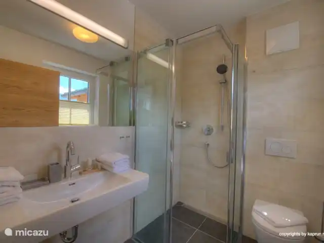 Deer and Dear Luxury Chalet, App. A en Austria, Salzburgo, Piesendorf - apartamento ¡Los baños también son lujosos y de alta calidad!