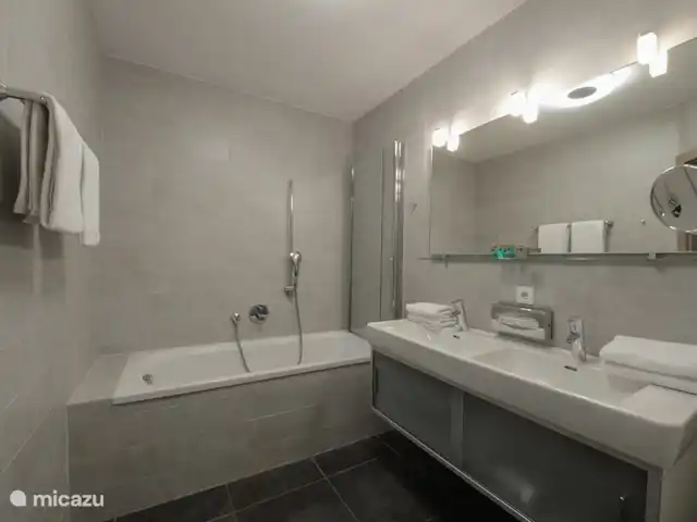 Kaprun Mountain Resort TopD19 | Autriche, Salzburgerland, Kaprun - appartement 3 salles de bains luxueuses. Que vous aimiez prendre une douche ou préfériez vous allonger dans le bain, tout est possible.