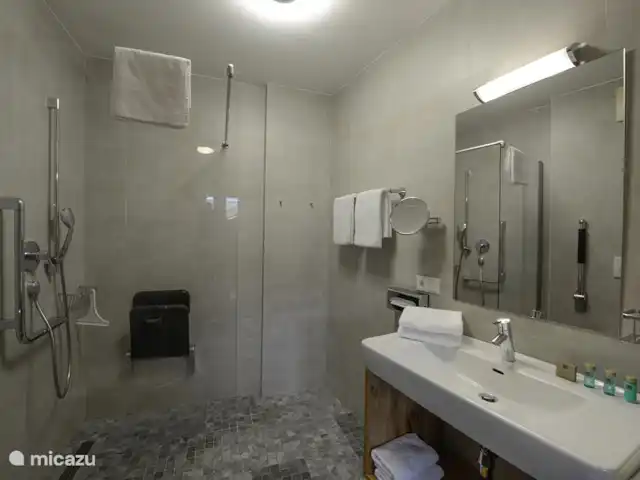 Kaprun Mountain Resort TopD19 | Autriche, Salzburgerland, Kaprun - appartement La 3ème salle de bain est adaptée aux personnes à mobilité réduite.