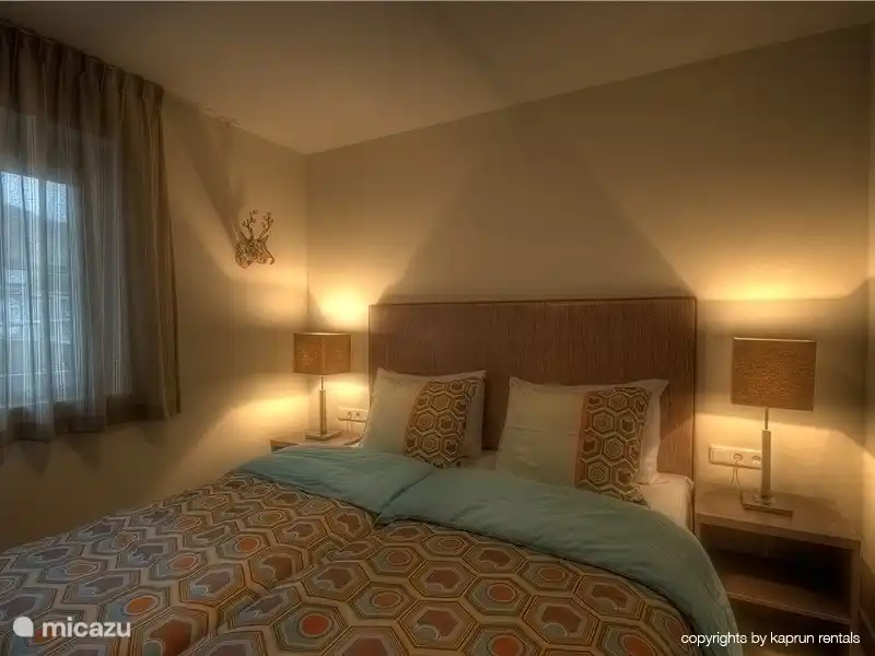 Eines der drei Schlafzimmer