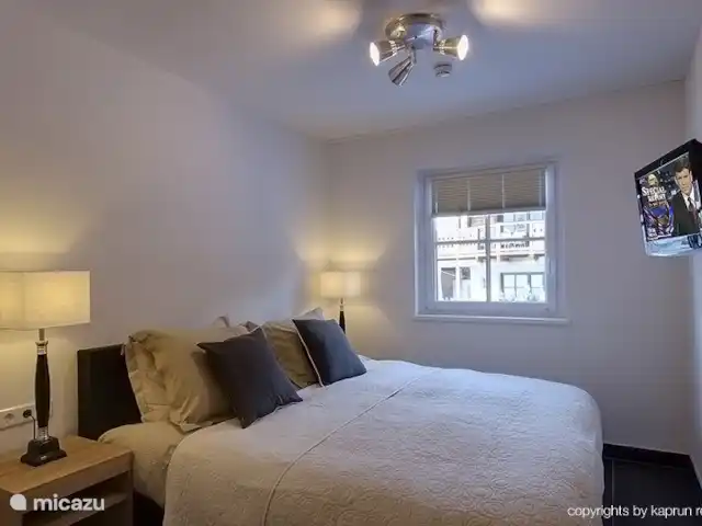 appartement huren in Oostenrijk, Salzburgerland, Kaprun – Kaprun Mountain Resort TopD7 Eén van de 3 slaapkamers. Samen met de slaapbank in de woonkamer, heeft u in totaal 8 slaapplaatsen.