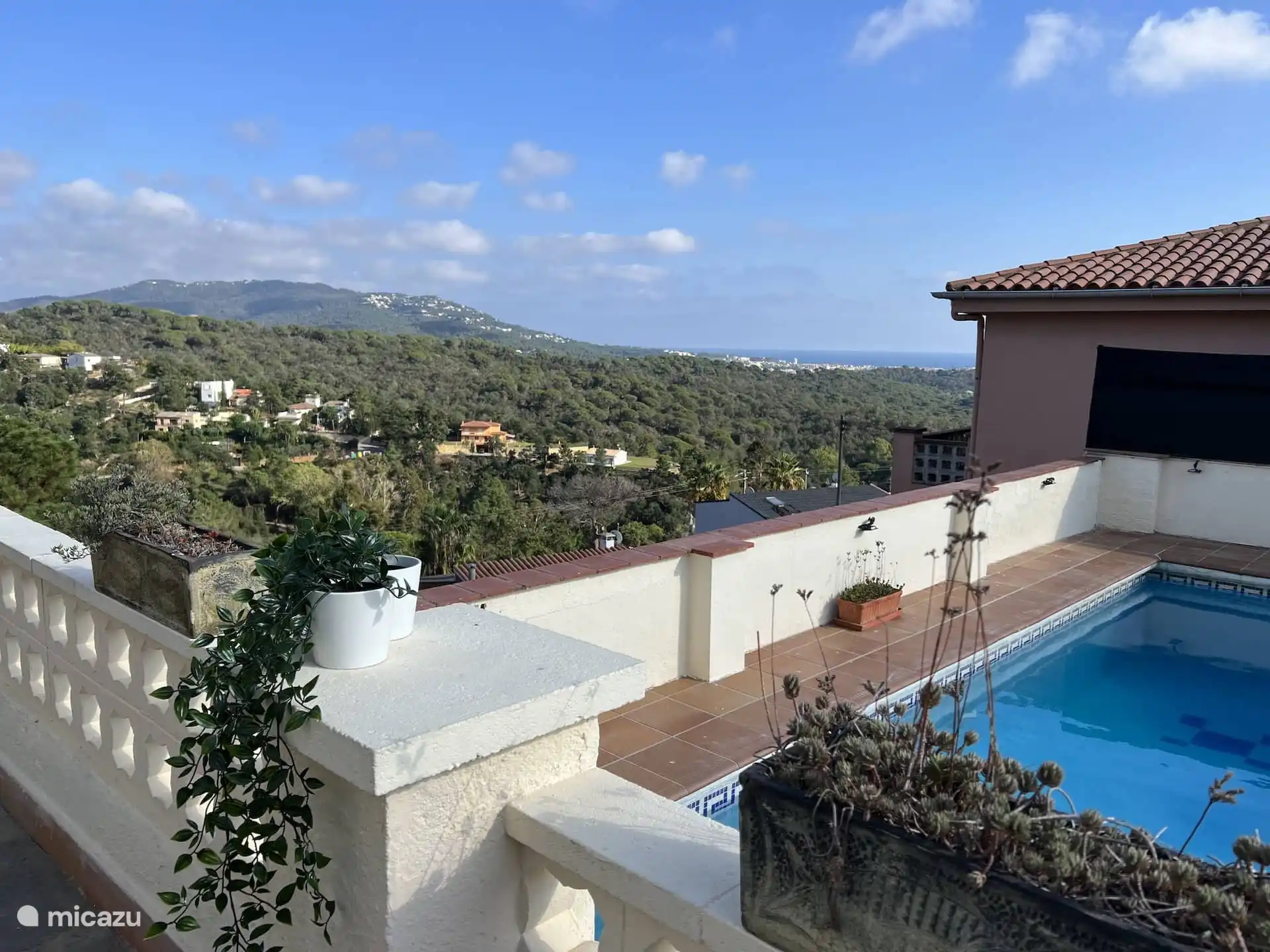 Der Blick von der Terrasse