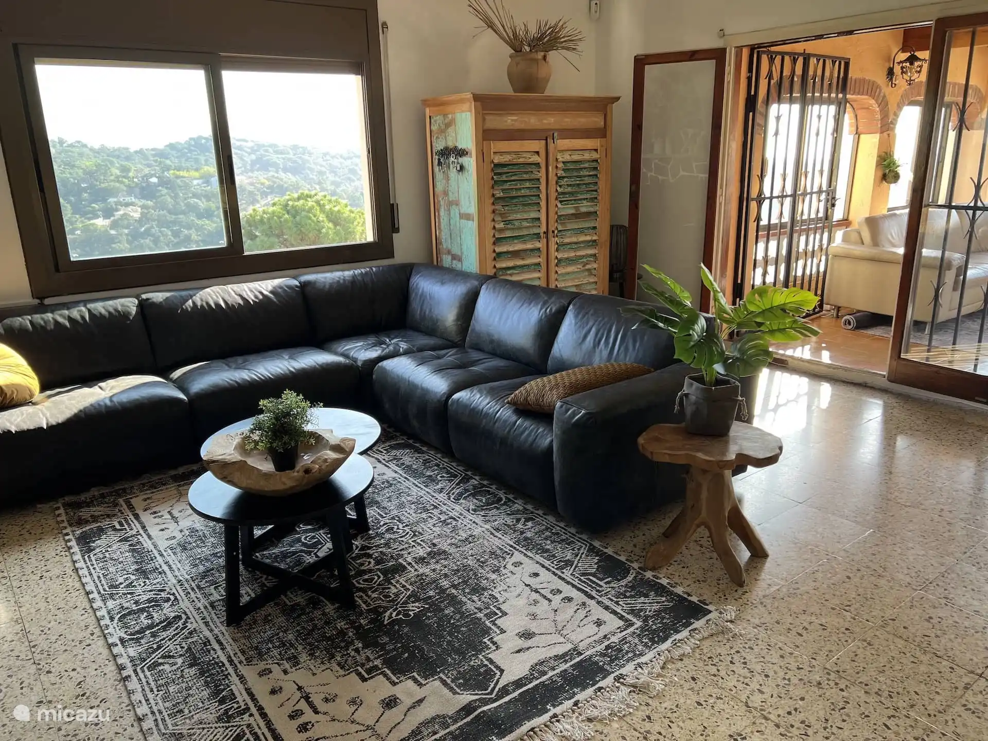 Wohnzimmer begehbarer Wintergarten