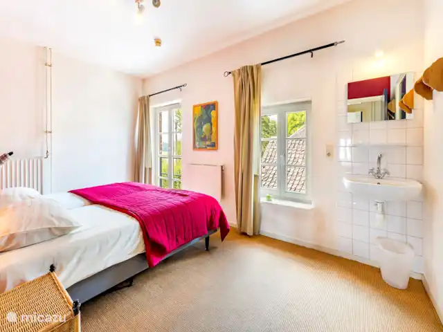 El huerto de manzanas en Bélgica, Limburgo, Voeren - casa vacacional